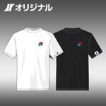 拳サポワンポイント刺しゅう入り半袖Tシャツ